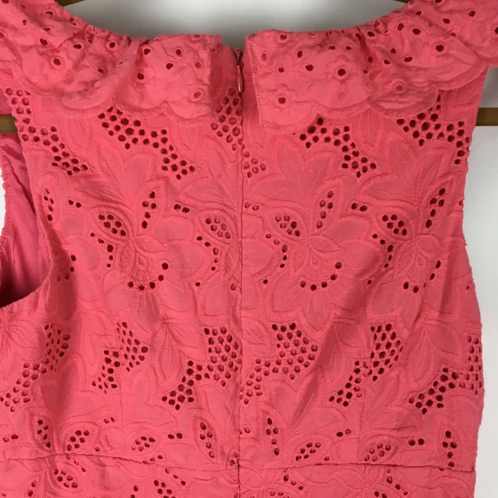 ELIZA J. SLEEVELESS EYELET DRESS size 8 - Picture 5 of 5